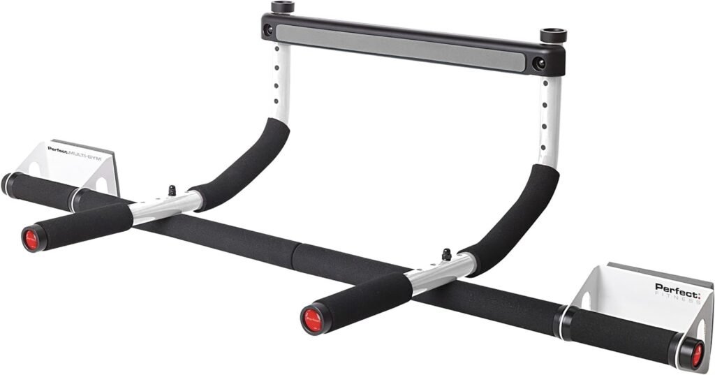 Perfect Fitness Multi-Gym Doorway Pull Up Bar and Portable Gym System, Original
